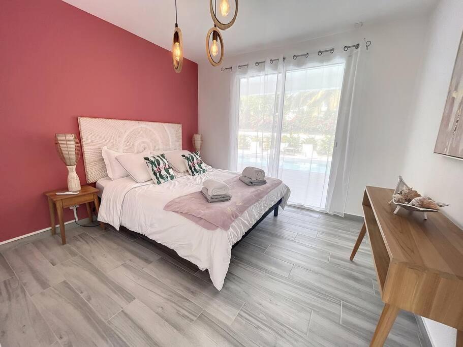 Villa Pink Saint-Francois  Buitenkant foto